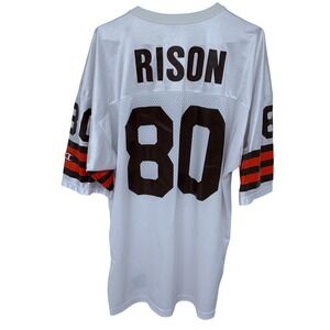 Vintage 90s Andre Rison Cleveland Browns‎ Football Jersey 48 XL Champion White